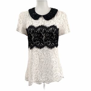 Anthropologie Peter Som lacy Top